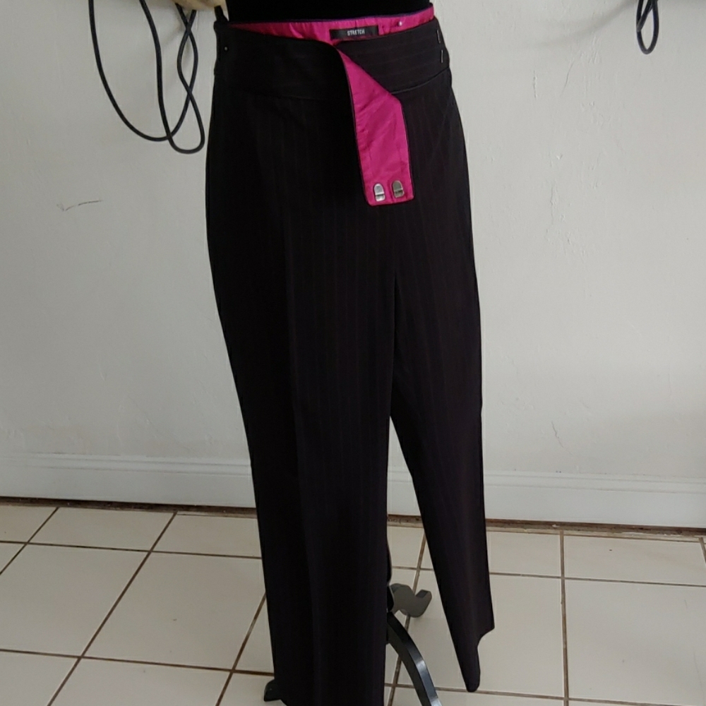 Woman pants long black
